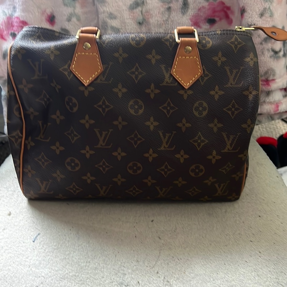 Louis Vuitton Brown Monogram Speedy 30
